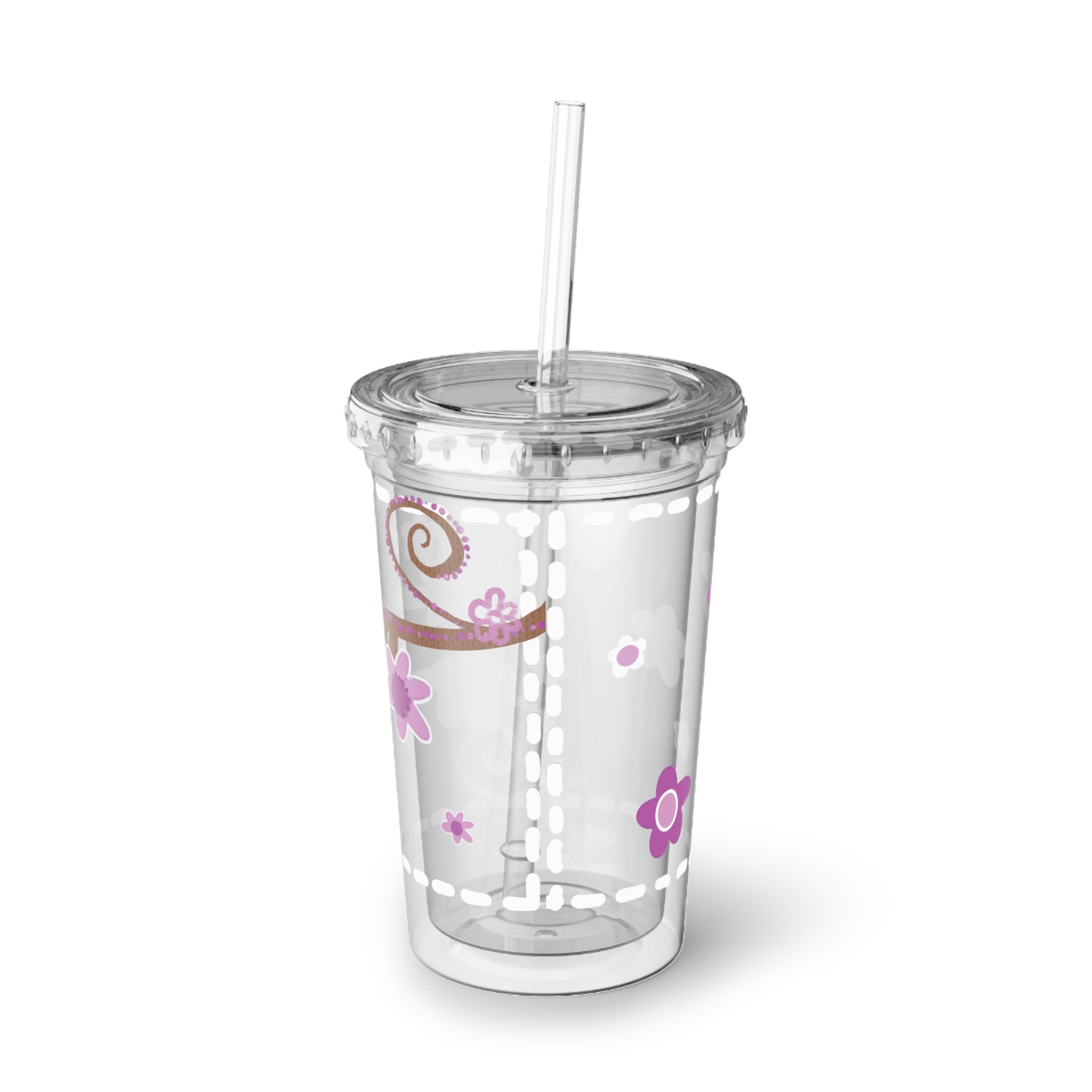 Suave Floral Acrylic Cup - Stylish Floral Tumbler, Perfect for Gifts, Summer Parties, Eco-friendly Drinkware, Wedding Favors, Daily [...]