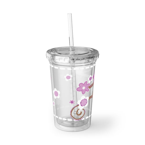 Suave Floral Acrylic Cup - Stylish Floral Tumbler, Perfect for Gifts, Summer Parties, Eco-friendly Drinkware, Wedding Favors, Daily [...]