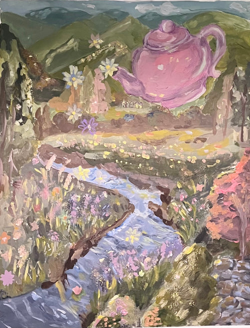 Teapot of Flowers