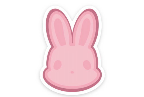 bunny sticker